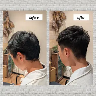 メンズ 吉田 彩のヘアスタイル