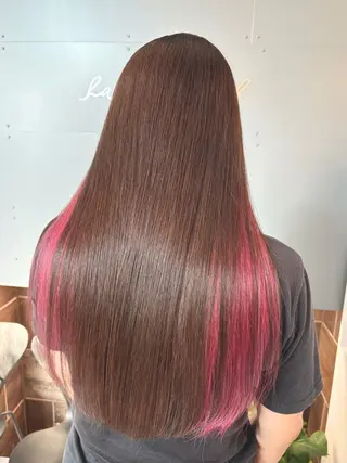 ロング haretoki 髪質改善サロンのヘアスタイル