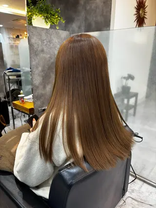 カラー trove  bv first 一番町店所属・カラーモデル/ YUKAのヘアスタイル