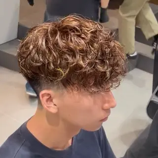 メンズ メンズ専門/パーマ 特化/栄/北出瑞貴のヘアスタイル