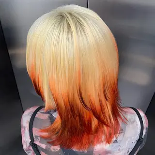 カラー Null所属・残留しないハイトーン 🎀マホのヘアスタイル