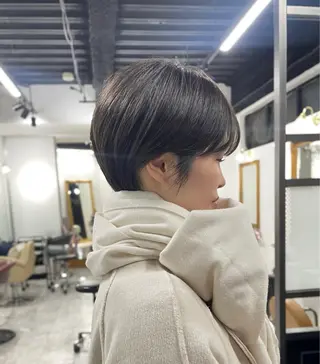 ショート magne所属・イワミ ナリサトのヘアスタイル