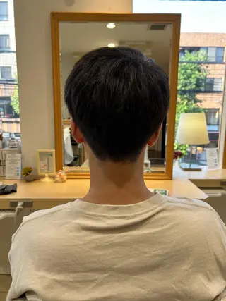 ショート メンズ 大谷 優馬のヘアスタイル