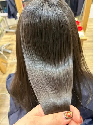 セミロング パーソナルカラー 診断🍀マリンのヘアスタイル