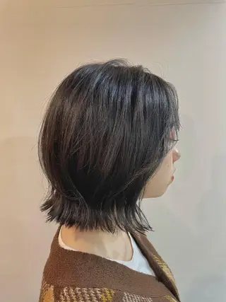 ミディアム 野間 祐哉のヘアスタイル