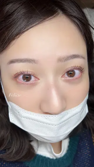 マツエク・マツパ Felicie＊ Sayakaのマツエク・マツパデザイン