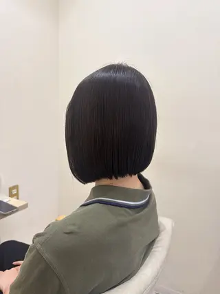 ショート カラー 🫧ショート・ボブ・ 似合わせ🫧井上歩のヘアスタイル