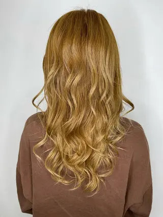 ロング カラー 杉田 一浩のヘアスタイル