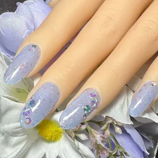 ネイル nail　milky 〜深夜にもネイル〜のネイルデザイン