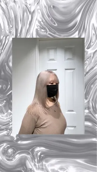 ロング 🩵yuribou ／カラー／ボブ🩵のヘアスタイル