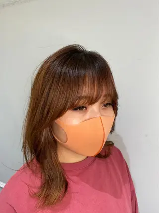 ミディアム サロウィン新宿三丁目East所属・💕冬モテ×上品色気 モテヘア💕山田航介のヘアスタイル