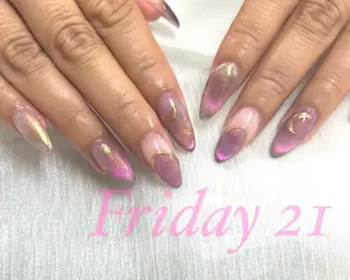 ネイル ネイルサロン Friday 21所属・ネイルサロン Friday 21のネイルデザイン