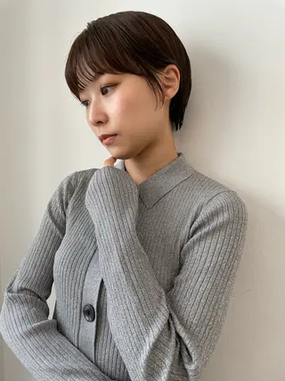 ショート カラー pole所属・【pole】 minaのヘアスタイル