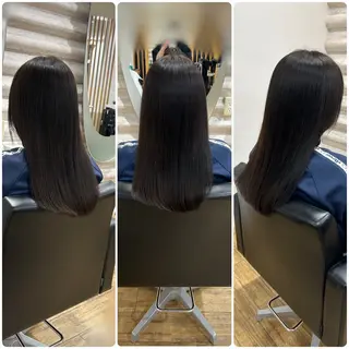 ロング カラー 『艶髪』で印象が激変 ！髪質改善専門KONのヘアスタイル