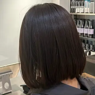 ミディアム カラー ︎︎🌟韓国艶カラー ︎🌟璃奈 (ﾘﾅ)のヘアスタイル