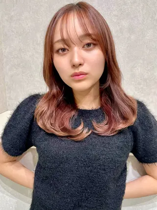 ロング ショート/ボブ/ 白髪ぼかし/しんやのヘアスタイル