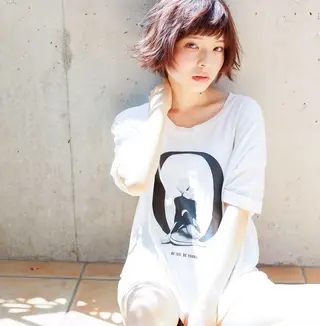 ショート カラー メンズ特化 パーマ/オザワのヘアスタイル