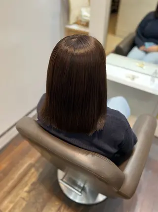 カラー 梅田 ダブルカラー 大畑 蒼空のヘアスタイル
