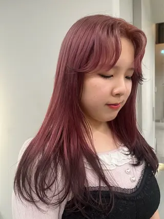 カラー 艶ブリーチ/表参道 ハイトーン /実乃梨のヘアスタイル