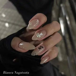 ネイル Bianca長津田 Mukae⋆.✶🖤のネイルデザイン