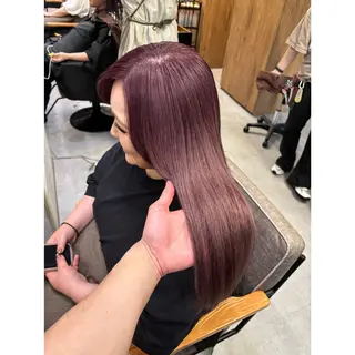 ロング カラー ナツミ🌼新越谷/ 骨格修正/艶髪のヘアスタイル