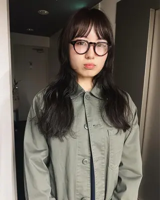 ロング カラー パーマ ボブ/レイヤー/ケア パーマ/リュウタのヘアスタイル