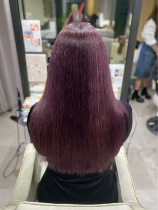 カラー ハイトーン✨艶髪💘 💘 AYANO💘のヘアスタイル