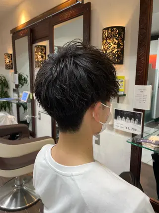 パーマ メンズ 藤岡 紗良のマツエク・マツパデザイン