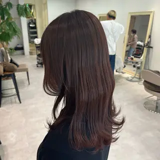 ミディアム omocha umiのヘアスタイル