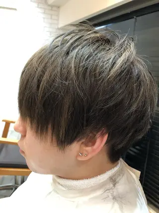 ショート メンズ 柏/春日竜次 /髪質改善縮毛矯正のヘアスタイル