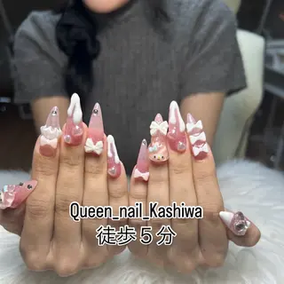 ネイル Queen Nail 柏店　クイーンネイルのネイルデザイン