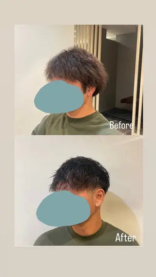 メンズ perfumeby afloat羽南のヘアスタイル