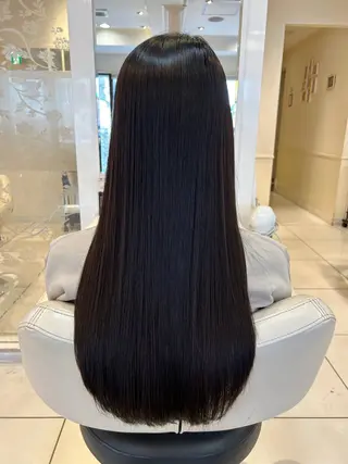 ロング 高橋 佑のヘアスタイル