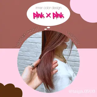 セミロング カラー レディースヘア💫 加藤たいが🐯のヘアスタイル