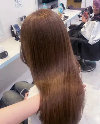 ロング カラー Salowin池袋East 店3F所属・【美髪矯正/絹髪】 🎀hinano🎀のヘアスタイル