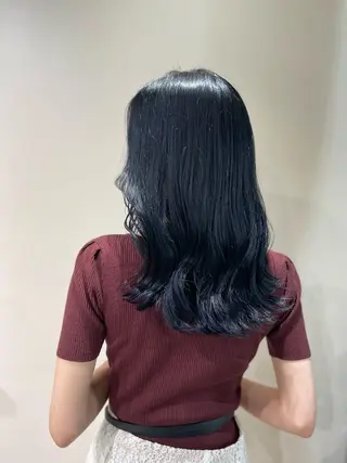 ミディアム カラー 🦋美髪／エクステ 🦋アベイクミのヘアスタイル