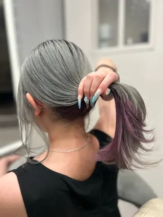 セミロング ULUA吉祥寺店所属・ULUA ひまりのヘアスタイル