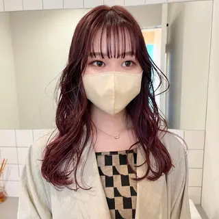 ロング カラー arisa/暖色 /伏見/レイヤーのヘアスタイル