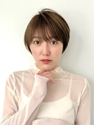 ショート 大人美人ショート 杉浦主馬のヘアスタイル