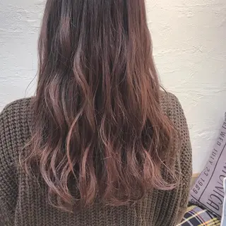 ロング カラー 韓国ヘア☁️ mitsukiのヘアスタイル