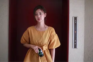 セミロング カラー ヘアアレンジ knock【ノック】所属・烏丸韓国ヘア🇰🇷 ayaka🎀のヘアスタイル