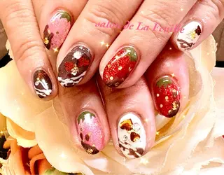 ショート サロンドラフィーユ LAFEUILLEのネイルデザイン