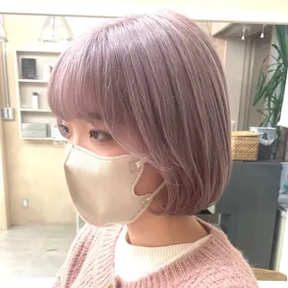 ショート カラー 奥山義進/大宮 /ダブルカラーのヘアスタイル