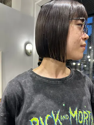 ショート 篠崎 佑季のヘアスタイル