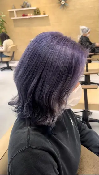 ミディアム メンズバレイヤージュ 斉藤春のヘアスタイル