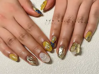 ネイル SUN nail上本町のネイルデザイン