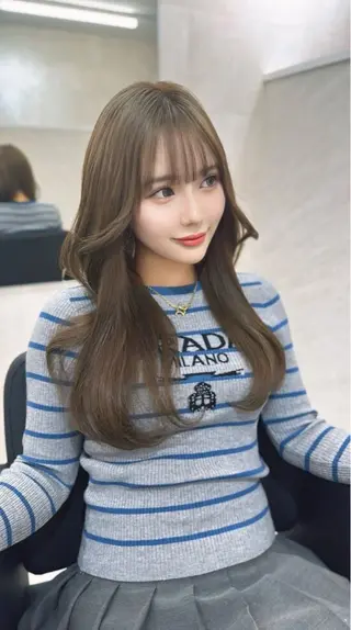 ロング 韓国×髪質改善 蓮池 翼のヘアスタイル