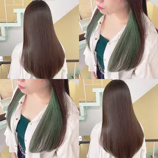 カラー 渋谷:インナーカラー ／🍒エリカ🍒のヘアスタイル