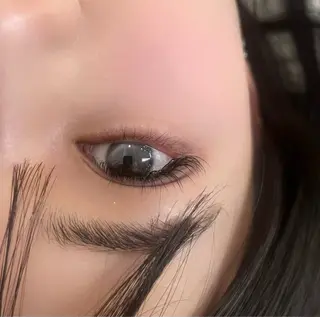 マツエク・マツパ 透明感カラー/京都 /Himari🩶のヘアスタイル