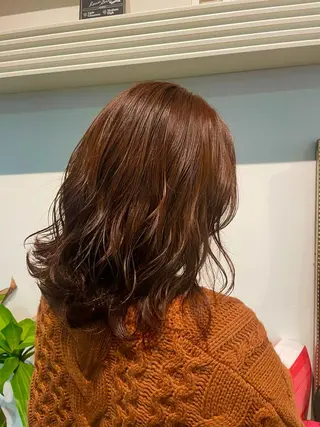 ミディアム カラー 💐パーソナルカラー /市橋加菜💐のヘアスタイル